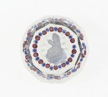 Paperweight, Baccarat, Mid 19th century. Creator: Baccarat Glasshouse