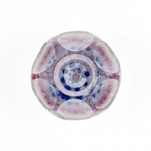 Paperweight, Birmingham, c. 1848-49. Creator: George Bacchus & Sons.