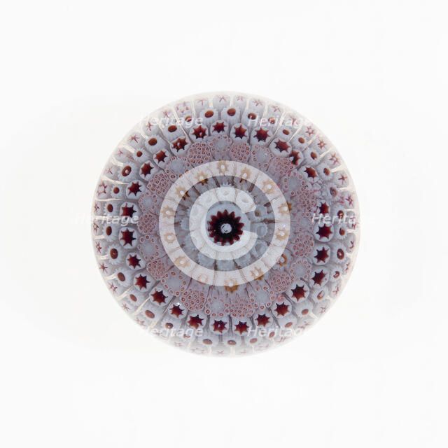 Paperweight, Birmingham, c. 1848-55. Creator: George Bacchus & Sons.