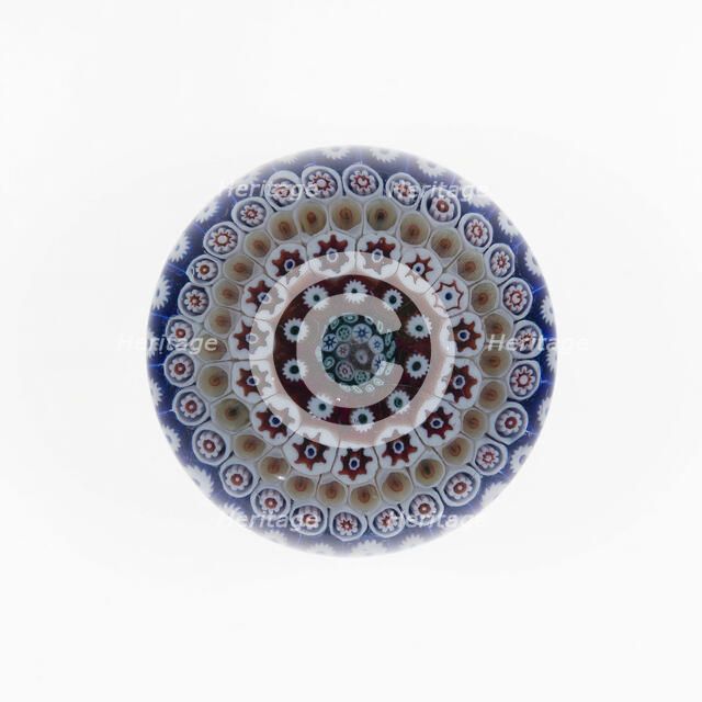 Paperweight, Birmingham, c. 1848-55. Creator: George Bacchus & Sons.