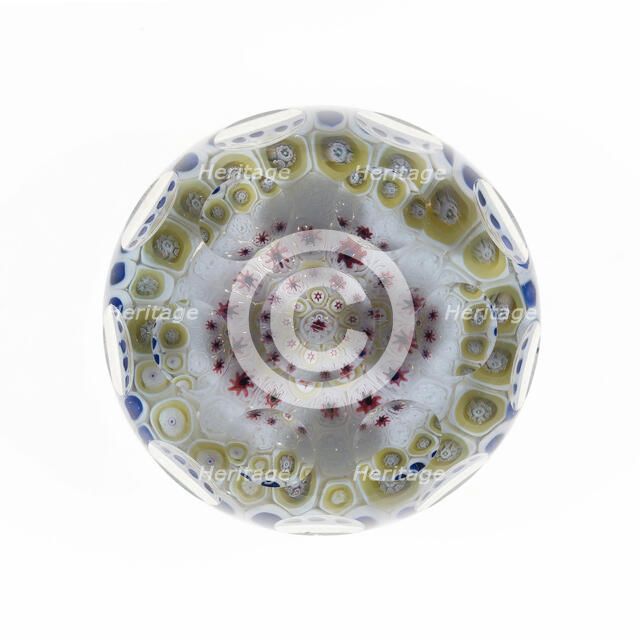 Paperweight, Birmingham, c. 1848-55. Creator: George Bacchus & Sons.