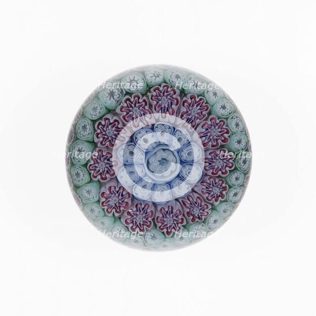 Paperweight, Birmingham, c. 1848-55. Creator: George Bacchus & Sons.