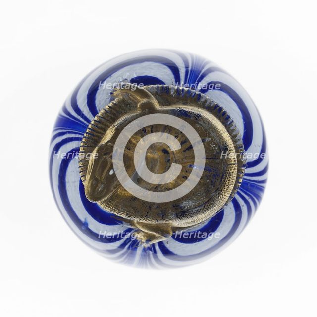 Paperweight, , c. 1845-1860. Creator: Saint-Louis Glassworks.