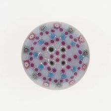 Paperweight, , c. 1845-60. Creator: Clichy Glassworks