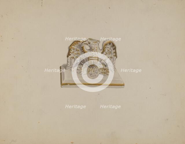 Paperweight, c. 1940. Creator: Roberta Spicer.