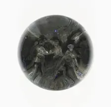 Paperweight, England, c. 1845-60. Creator: Unknown