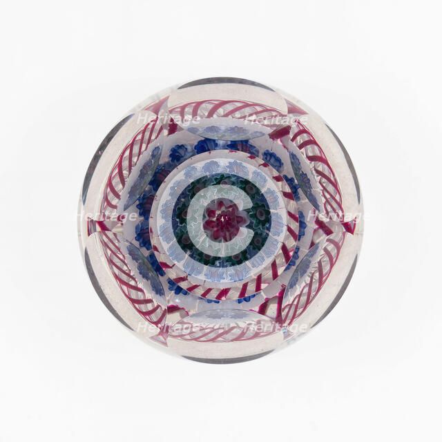 Paperweight, England, c. 1848-49. Creator: Unknown.