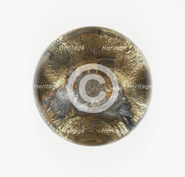 Paperweight, England, c. 1848-60. Creator: Unknown.
