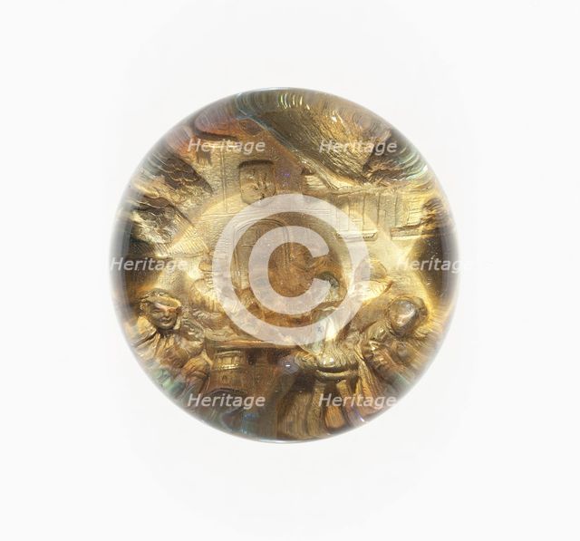 Paperweight, England, Mid 19th century. Creator: Unknown.