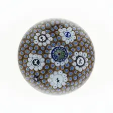 Paperweight, France, 1848. Creator: Saint-Louis Glassworks