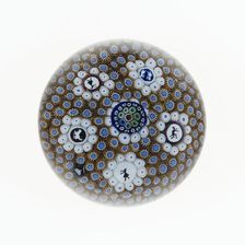Paperweight, France, 1848. Creator: Saint-Louis Glassworks