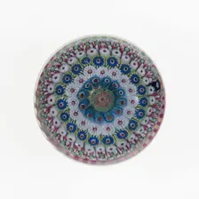 Paperweight, France, 1848. Creator: Saint-Louis Glassworks