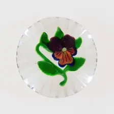 Paperweight, France, 1848. Creator: Saint-Louis Glassworks