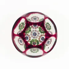 Paperweight, France, 19th century. Creator: Baccarat Glasshouse