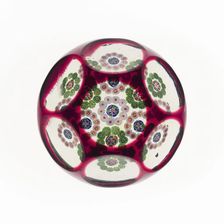 Paperweight, France, 19th century. Creator: Baccarat Glasshouse