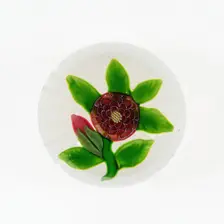 Paperweight, France, 19th century. Creator: Baccarat Glasshouse