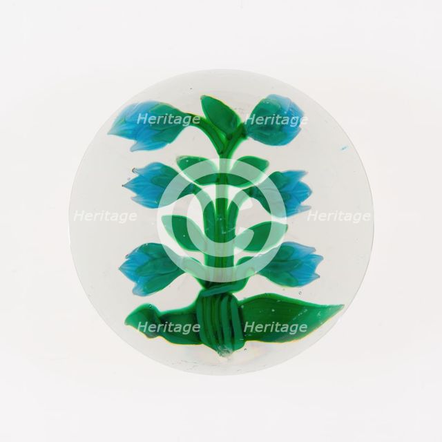 Paperweight, France, 19th century. Creator: Baccarat Glasshouse.