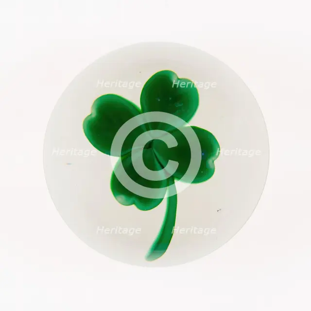 Paperweight, France, 19th century. Creator: Baccarat Glasshouse.