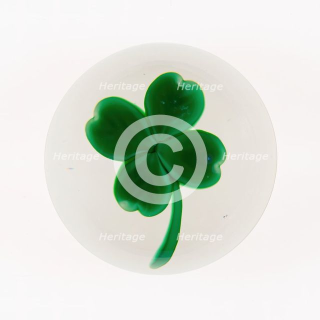 Paperweight, France, 19th century. Creator: Baccarat Glasshouse.