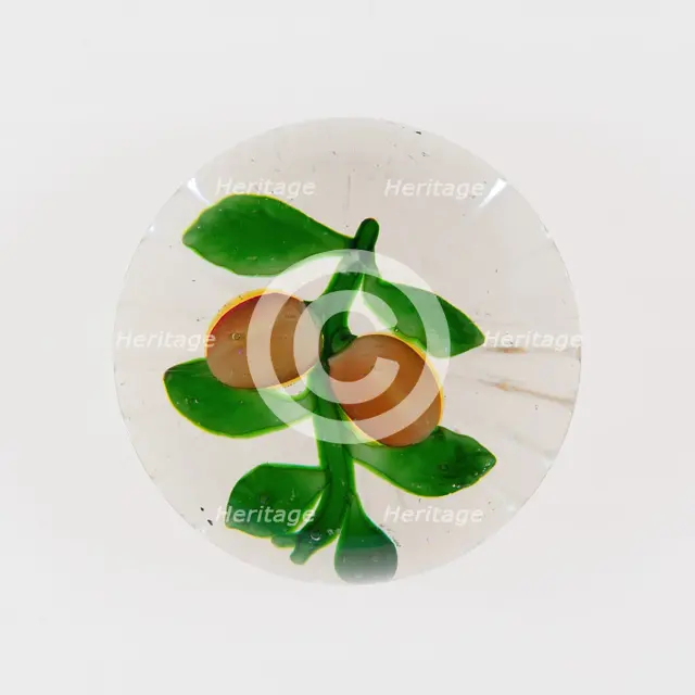 Paperweight, France, 19th century. Creator: Baccarat Glasshouse.