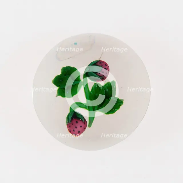 Paperweight, France, 19th century. Creator: Baccarat Glasshouse.
