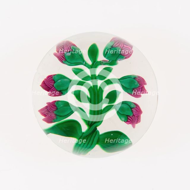 Paperweight, France, 19th century. Creator: Baccarat Glasshouse.