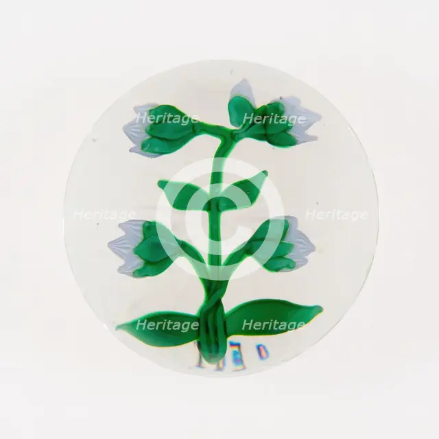 Paperweight, France, 19th century. Creator: Baccarat Glasshouse.