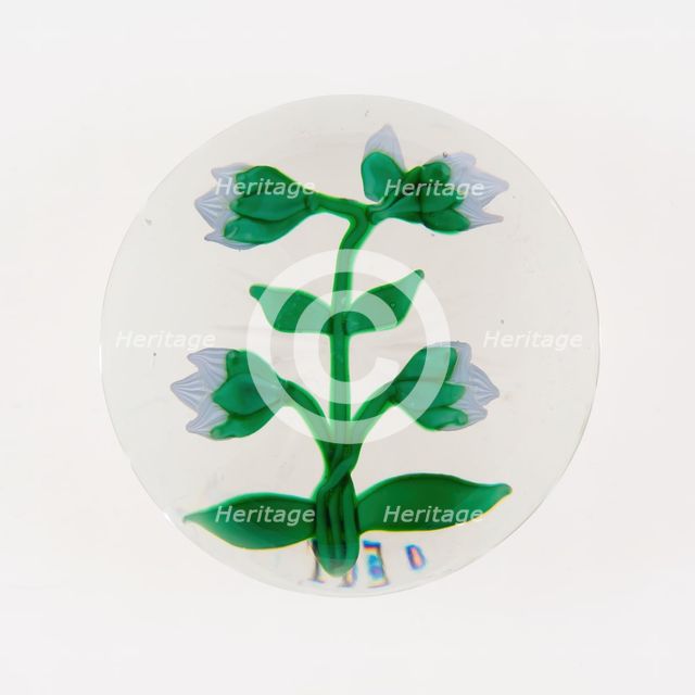 Paperweight, France, 19th century. Creator: Baccarat Glasshouse.