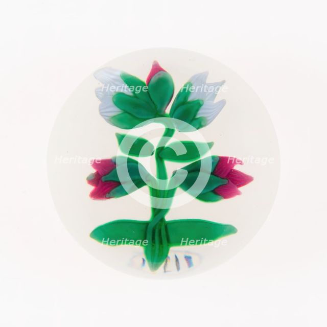 Paperweight, France, 19th century. Creator: Baccarat Glasshouse.