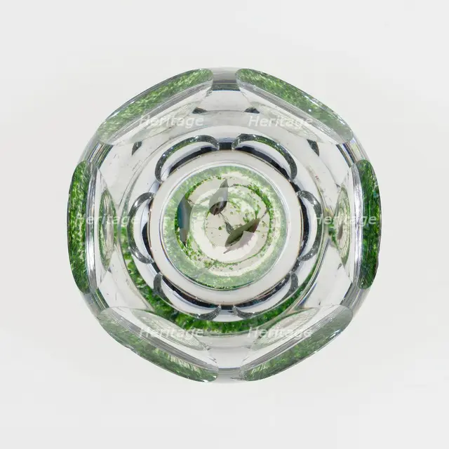 Paperweight, France, 19th century. Creator: Baccarat Glasshouse.
