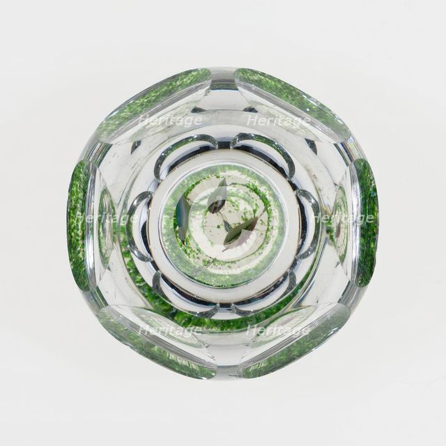 Paperweight, France, 19th century. Creator: Baccarat Glasshouse.