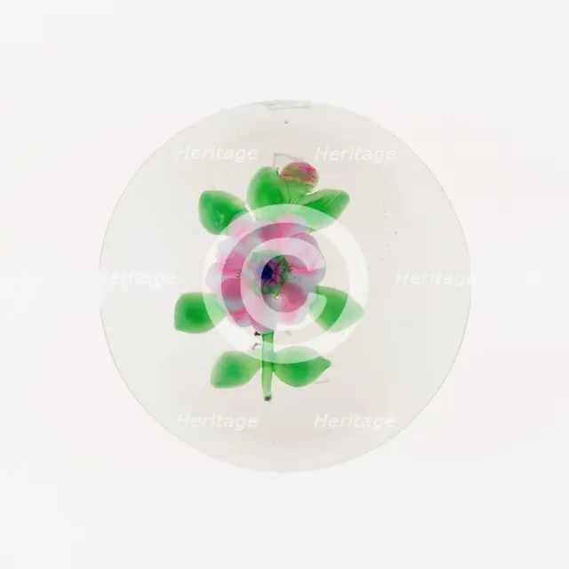 Paperweight, France, 19th century. Creator: Clichy Glassworks.
