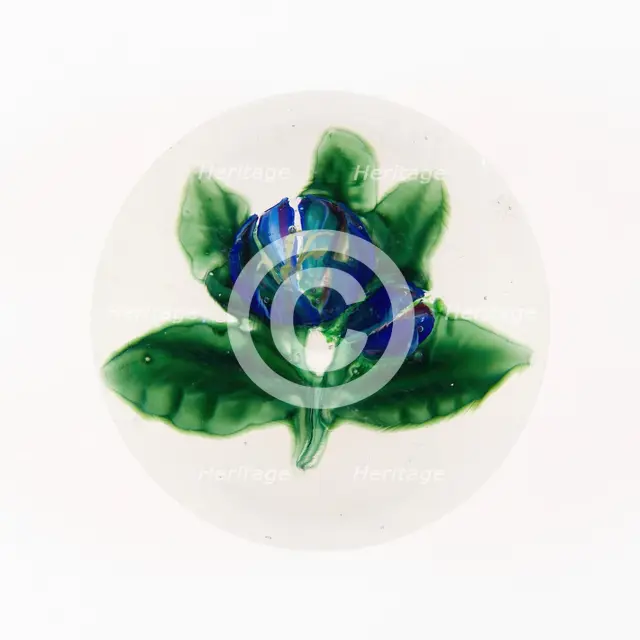 Paperweight, France, 19th century. Creator: Clichy Glassworks.