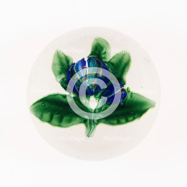 Paperweight, France, 19th century. Creator: Clichy Glassworks.