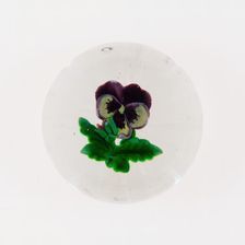 Paperweight, France, 19th century. Creator: Clichy Glassworks