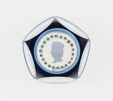 Paperweight, France, Mid 19th century. Creator: Saint-Louis Glassworks