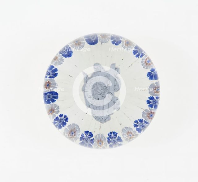 Paperweight, France, Mid 19th century. Creator: Saint-Louis Glassworks.