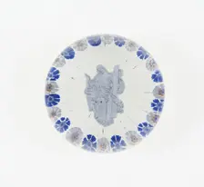 Paperweight, France, Mid 19th century. Creator: Saint-Louis Glassworks