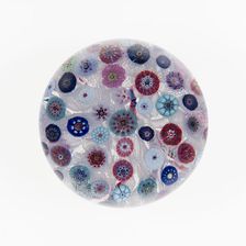 Paperweight, France, c. 1845-55. Creator: Saint-Louis Glassworks