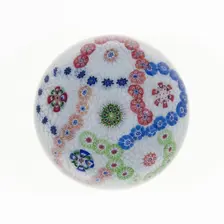 Paperweight, France, c. 1845/60. Creator: Baccarat Glasshouse