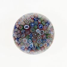 Paperweight, France, c. 1845/60. Creator: Baccarat Glasshouse