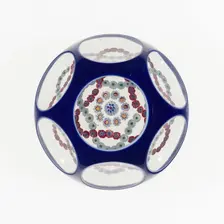Paperweight, France, c. 1845/60. Creator: Baccarat Glasshouse