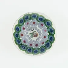 Paperweight, France, c. 1845/60. Creator: Baccarat Glasshouse