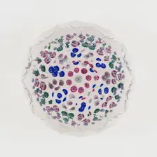 Paperweight, France, c. 1845/60. Creator: Clichy Glassworks