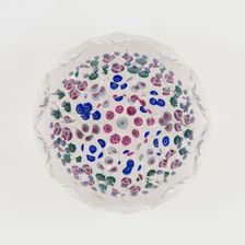 Paperweight, France, c. 1845/60. Creator: Clichy Glassworks