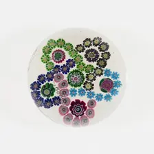 Paperweight, France, c. 1845/60. Creator: Clichy Glassworks