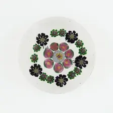 Paperweight, France, c. 1845/60. Creator: Clichy Glassworks