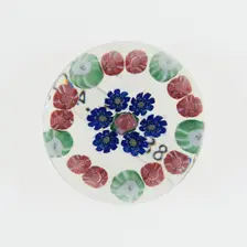 Paperweight, France, c. 1845/60. Creator: Clichy Glassworks
