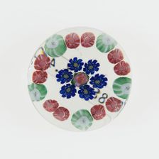 Paperweight, France, c. 1845/60. Creator: Clichy Glassworks