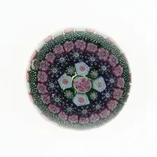 Paperweight, France, c. 1845/60. Creator: Clichy Glassworks